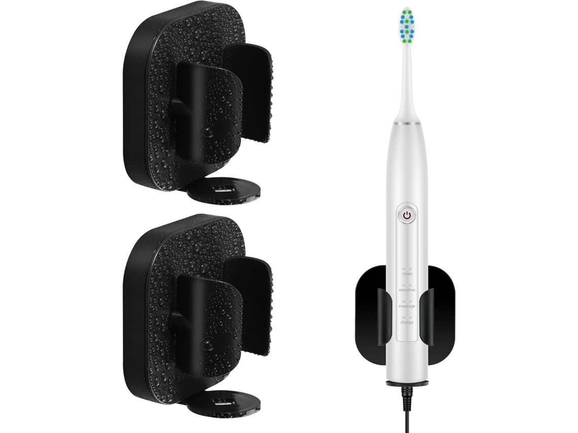 Suporte para Escova de Dentes, Autoadesivo, Casa de Banho e Elétricas AQUAFORGE