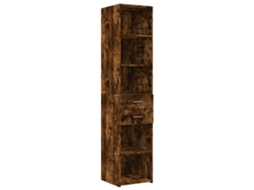 Highboard, Highboards Vidaxl Marrom Madeira Processada (40 X 42.5 X 185 Cm)