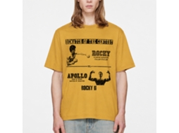 Rockinstone Rocky Movie Rematch Solid Ginger Adult T-shirt Size:xl