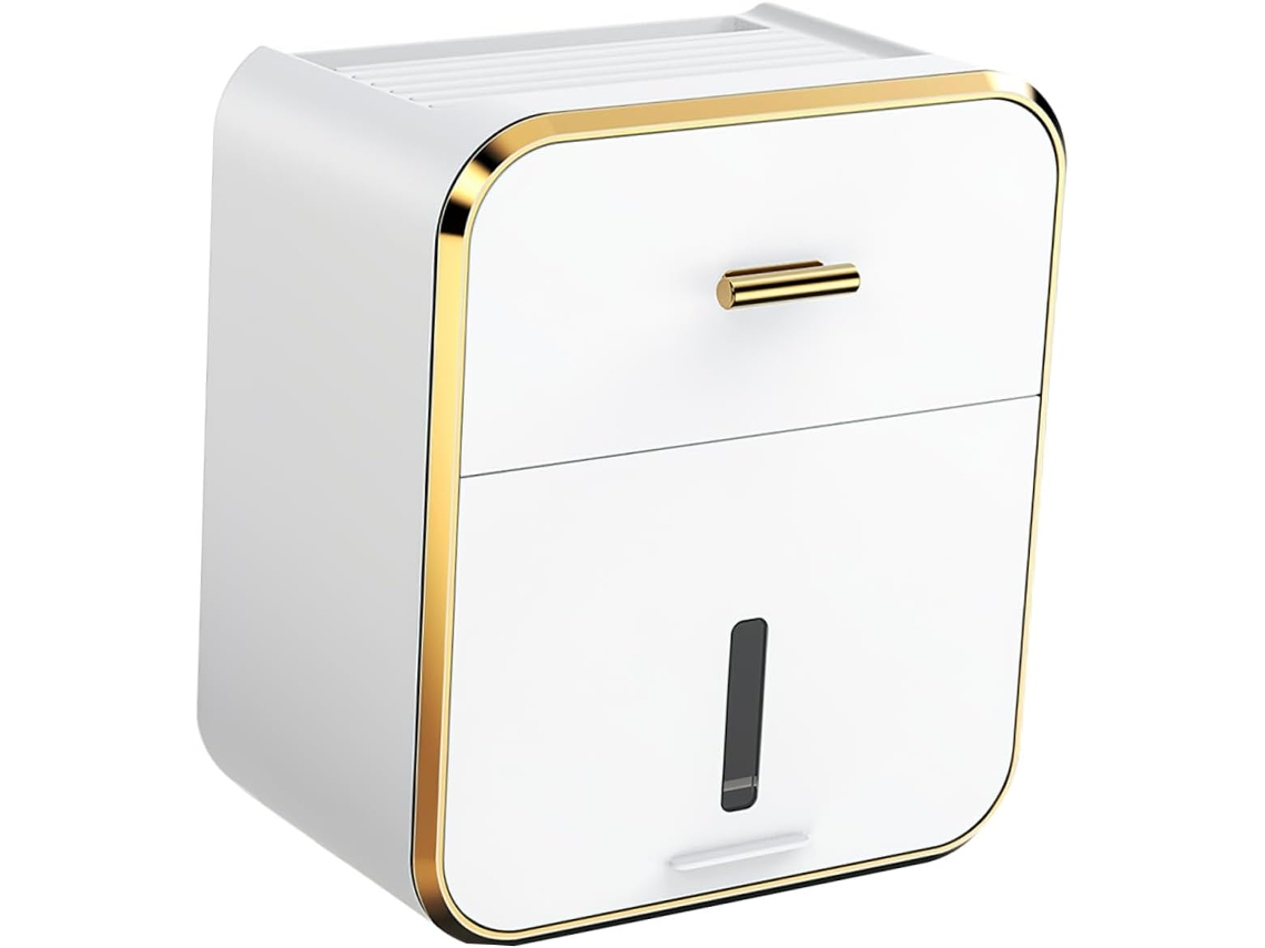Dispensador De Lenços De Papel De Parede Para Banheiro E Cozinha - Design Elegante