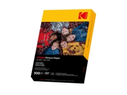 KODAK Picture Brillante 10 X 15 cm 180 G/M² Blanco Paquete 100 Hojas