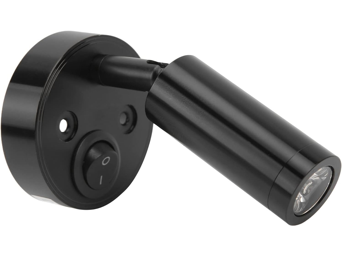 Luminária De Leitura Led 3w, Luminária De Cabeceira Para Leitura Na Cama, Luminária Led Giratória Ultraleve Com Cabo De