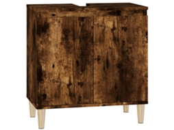 Sink Cabinet, Sink Cabinets Vidaxl Marrom Madeira Processada (n/a)