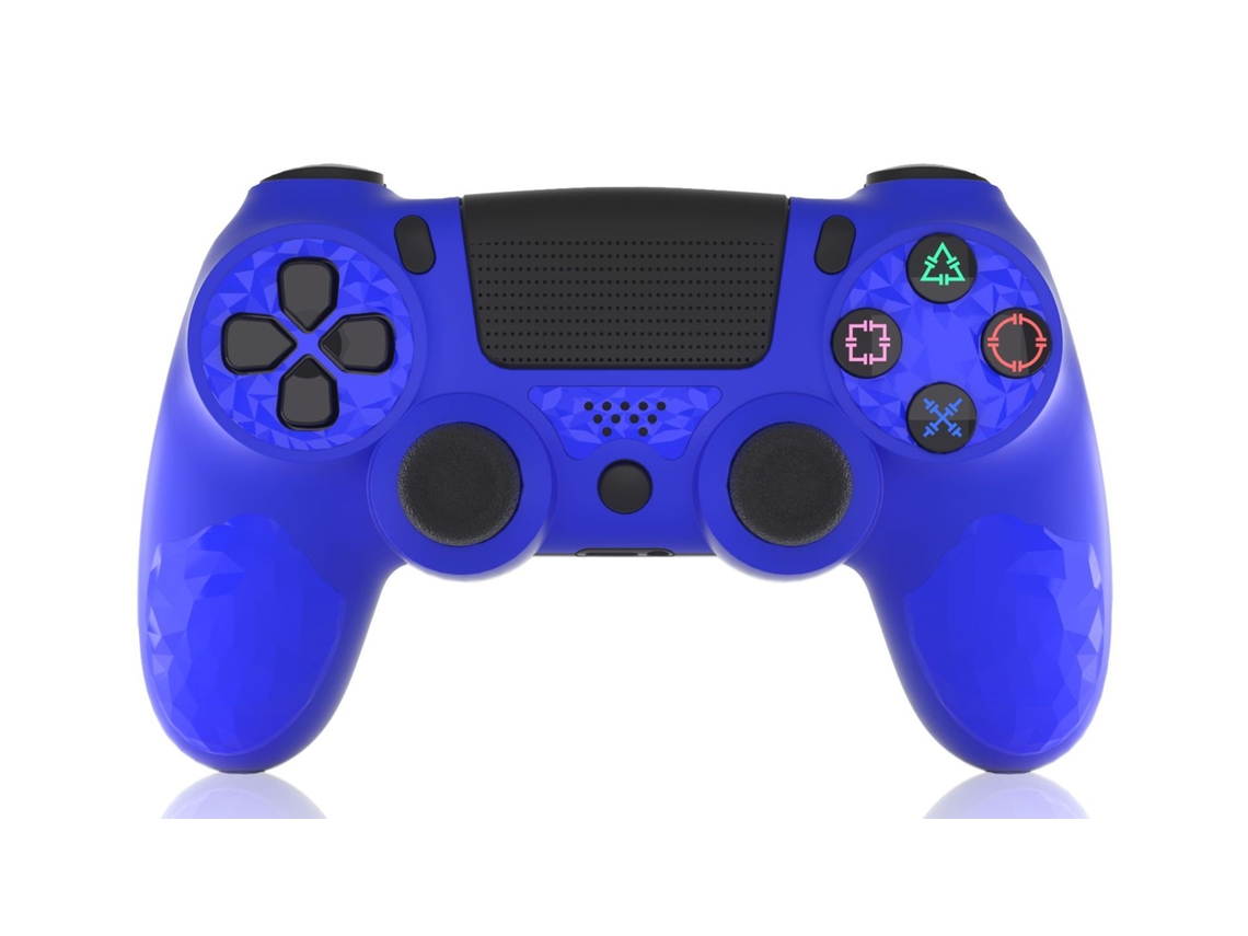 Controlador Sem Fio Compatível com Ps4/Ps4 Slim/Ps4 Pro com Sensor de Movimento de 6 Eixos/Entrada de Áudio de 3 5 Mm Vermelho