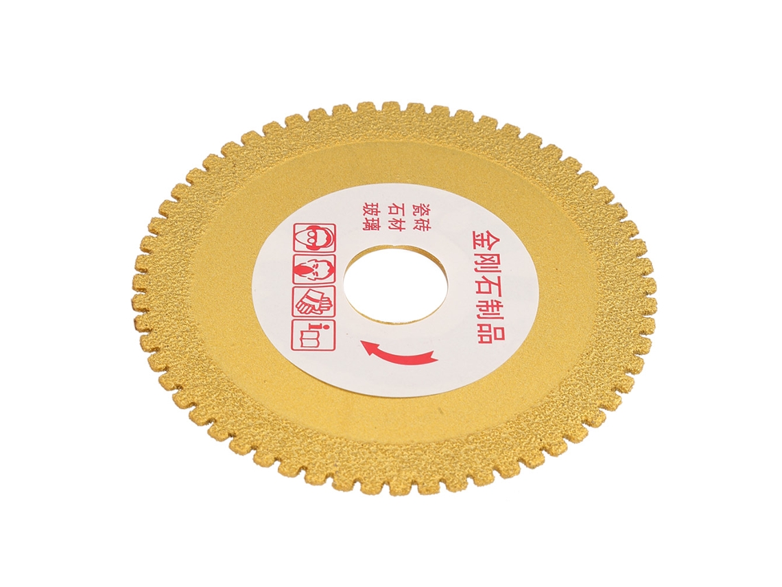 Lâmina de serra diamante 4 polegadas para corte de concreto, cerâmica, pedra artificial
