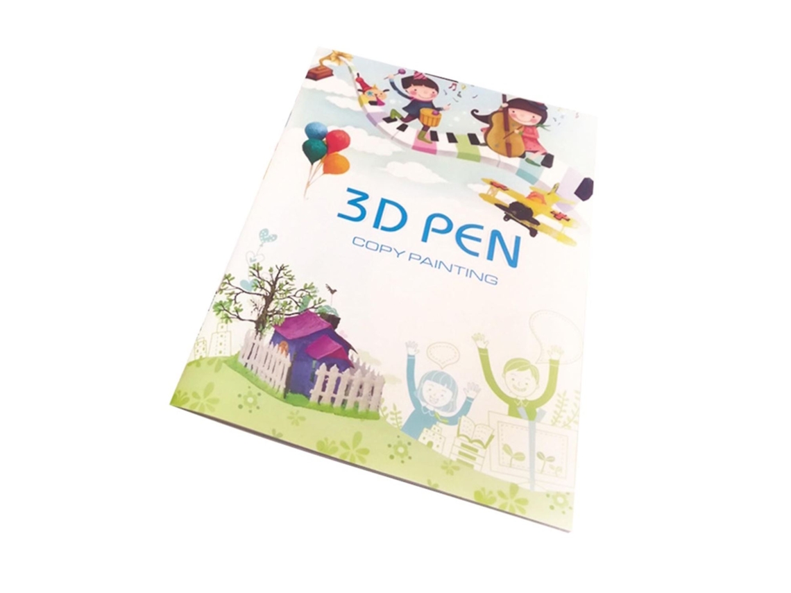 Livro de Colorir ILIKE S5 para Figuras de Caneta de Impressão 3D 22 Figuras