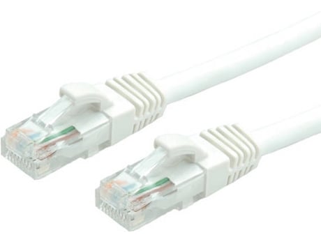 Cabo de Rede VALUE (RJ45 - 20 m - Branco)