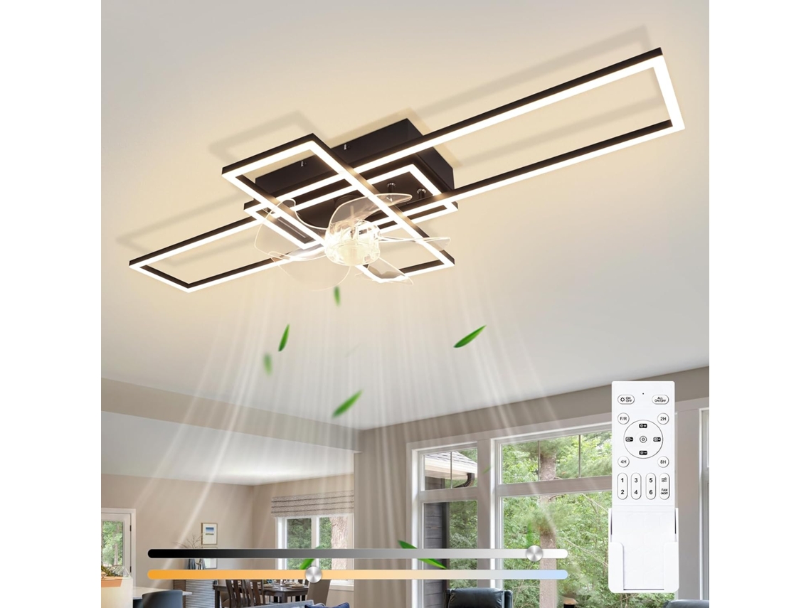 Ventilador de Teto com Iluminação Led NETTLIFE