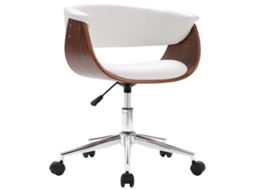 Office Chair, Office Chairs Vidaxl Preto Couro Artificial (n/a)