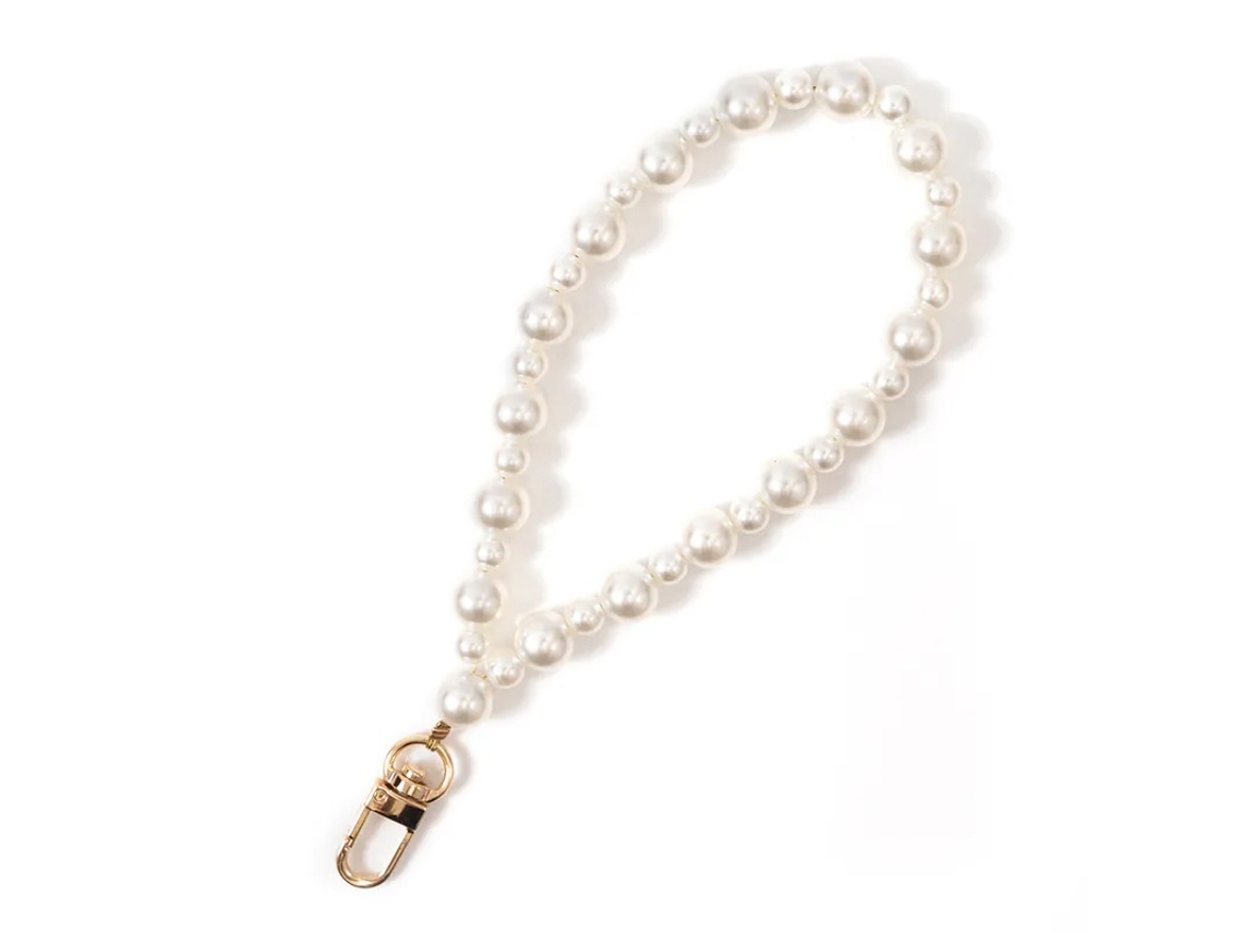 Lurelia Pulseira Para Telemóvel De Pulso Com Pérolas 30 Cm Anti-perda