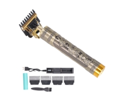 Cortador de Cabelo Profissional com Base de Carregamento