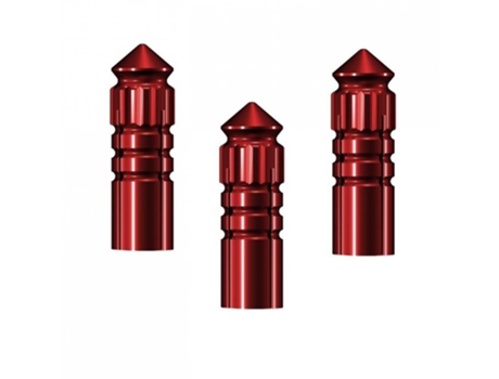 Protetor Penas MISSION DARTS Aluminio Vermelho MI-000296