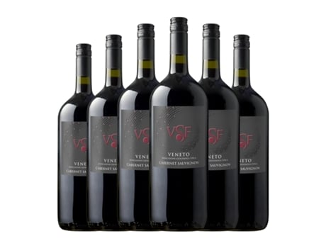 Vinho VILLA SANTA FLAVIA Cabernet Sauvignon Venezia Garrafa Magnum (1.5 L - 6 Unidades)