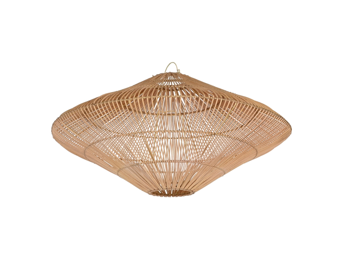 Abajur Artesanal em Bambu Natural, 80x80x40cm ALEXANDRA HOUSE LIVING