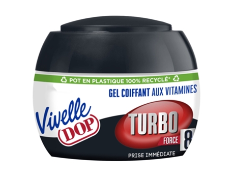 Gel Para El Cabello Turbo Force 8 Fijación Dop