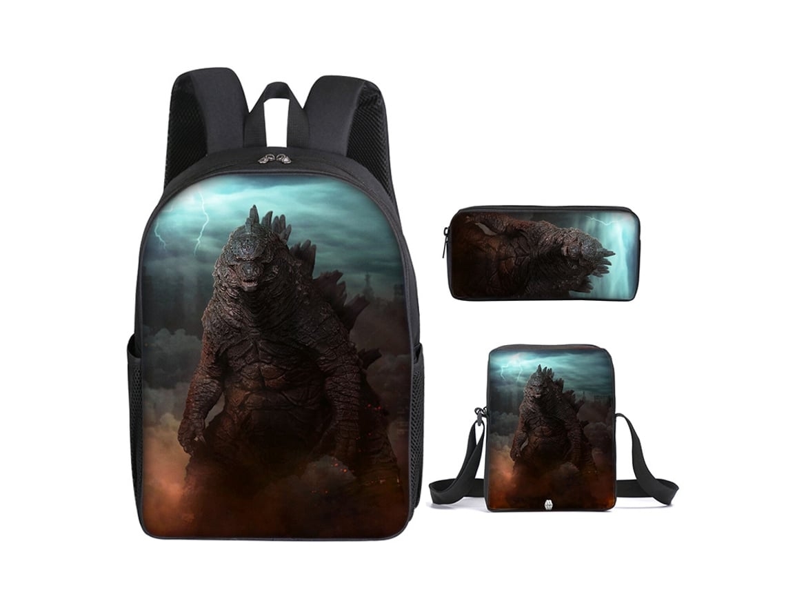 Mochila  De Estudante Conjunto De Três Peças*