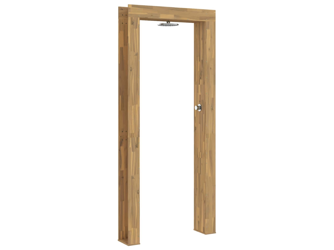 Maison Exclusive - Chuveiro Externo 226 Cm Madeira Acácia Maciça E Aço Inoxidável