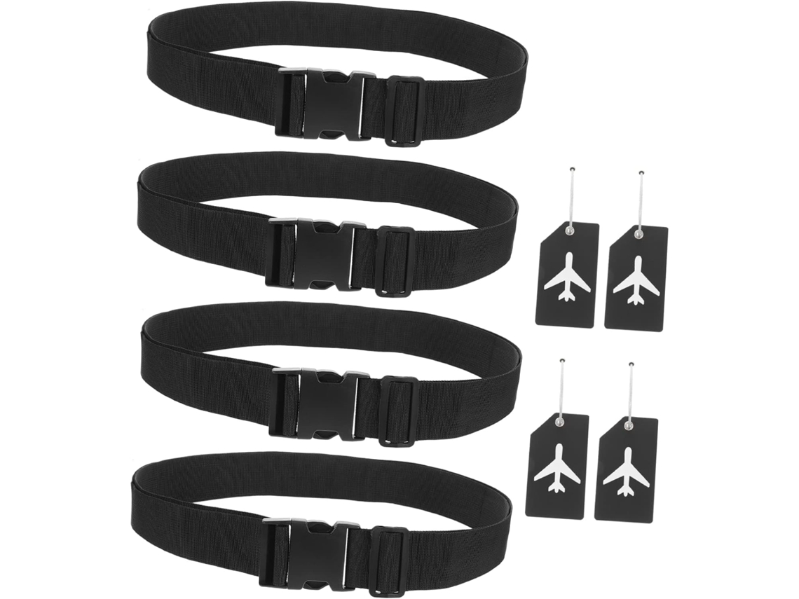 Conjunto De Cintas Ajustáveis Para Malas De Viagem