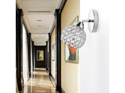 2026 lâmpada de Parede Moderna com Cristais Sconces Led G9 Redonda para Quarto, Sala de Jantar, Corredor, Aparato de Luz Noturna