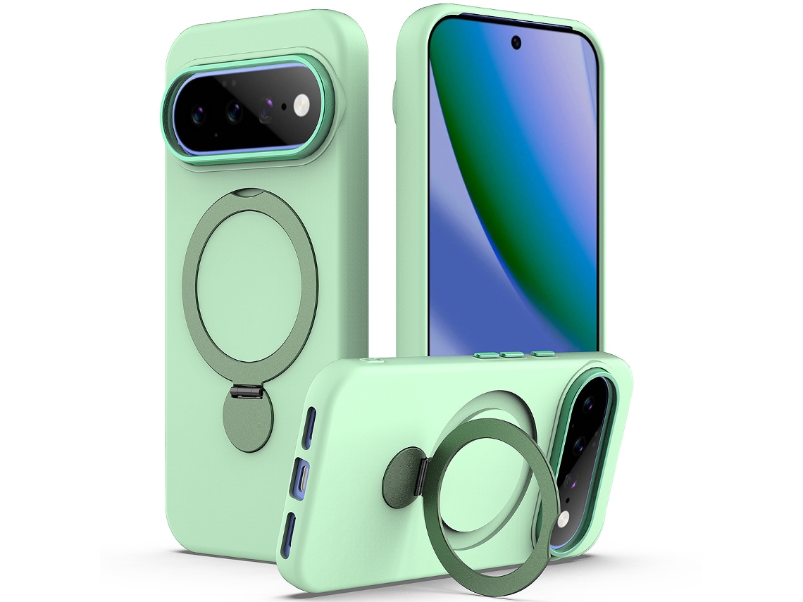 Capa Hibbent Para Google Pixel 11 Pro Xl (verde)