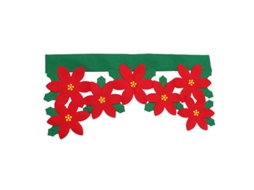 1Pcs Cortinas de Flores Vermelhas ALLINLESS