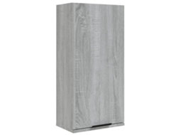 Bathroom Cabinet, Bathroom Cabinets Vidaxl Cinzeto Madeira Processada (n/a)