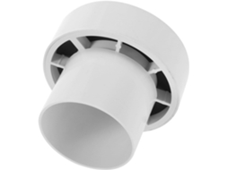 Válvula De Entrada De Ar Em Pvc Branco, 75 Mm, 1 Peça, Conexão Para Tubo.