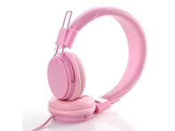 Auriculares Sem Fio Colorido YIZHOOD Bluetooth Rosa