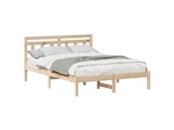Estrutura da Cama Castanho 120 X 190 Cm MAISON EXCLUSIVE