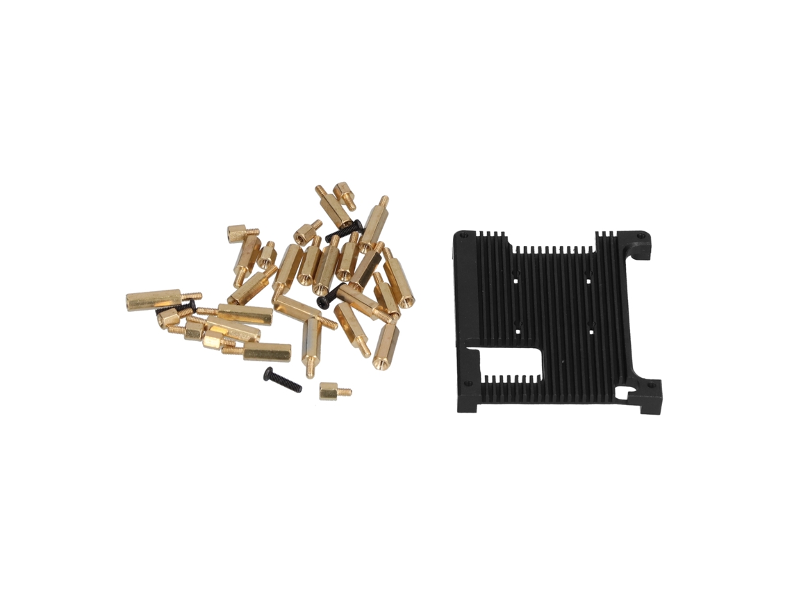 Carcaça de Alumínio para Raspberry Pi 4b Dissipação de Calor