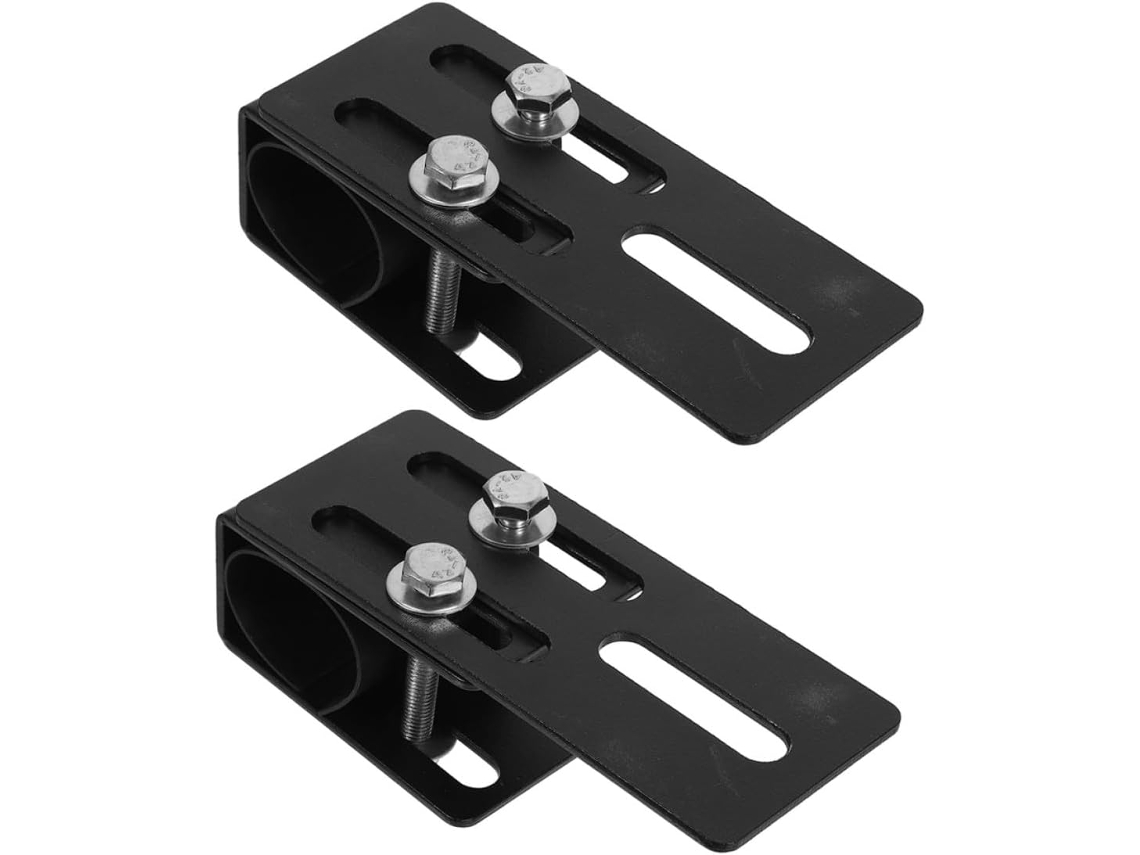 Suporte Para Farol Auxiliar Em Aço Carbono Preto Para Rack De Teto De Carro