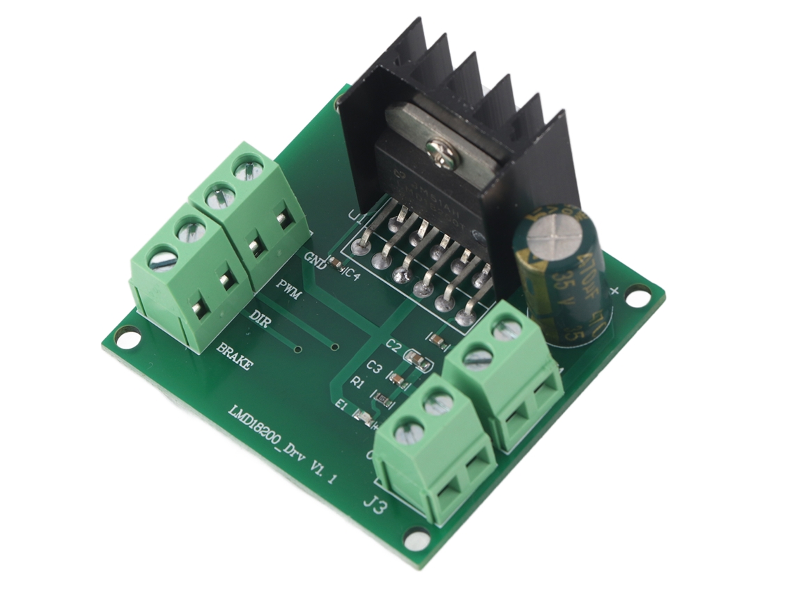 Módulo Controlador de Motor Dc Lmd18200t Regulación Pwm 4.5‑5.5v Control de Velocidad