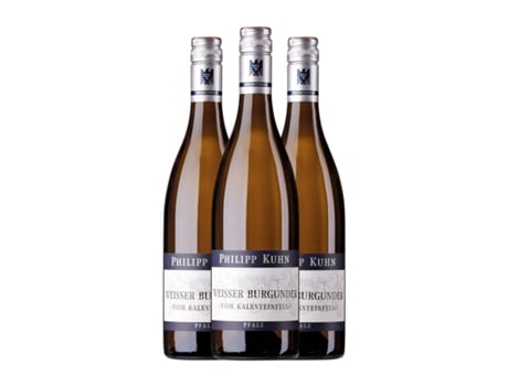 Vinho branco PHILIPP KUHN Laumersheimer Kalksteinfels Pinot Branco Seco Pfälz (0.75 L - 3 Unidades)
