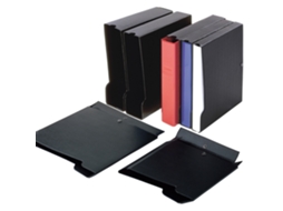 SEI ROTA Custodie 50 A4 Organizador de Arquivos Cartão Cloreto de Polivinila PVC Preto