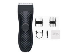 2026 cortador de Cabelo Elétrico para Barba e Corpo Impermeável Recarregável Usb Groomer Adulto Preto