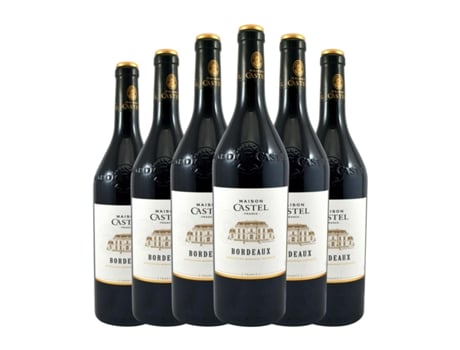 Vinho MAISON CASTEL À BLANQUEFORT Maison Castel à Blanquefort Merlot Bordeaux Reserva (0.75 L - 6 Unidades)