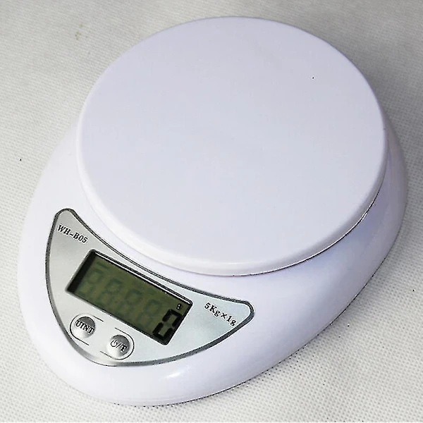 BALANÇA AQUAFORGE recarregável, 5 Kg, com visor LCD