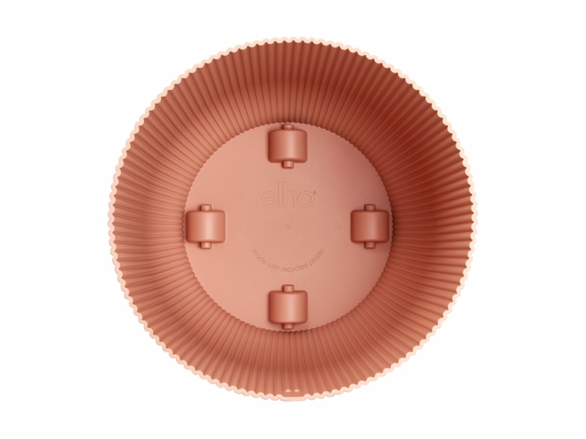 Vaso ELGATO Castanho Ø 34 Cm Plástico Redondo Moderno