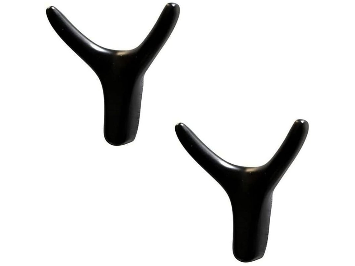 2pcs Perchas De Pared Retro De Metal Gancho De Sombrero Rack Almacenamiento Pared Para Abrigo Baño