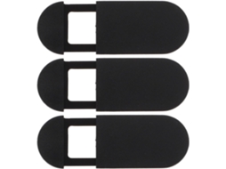 Conjunto De 3 Capas Protetoras De Abs Para Webcam, Compatíveis Com Tablets E Laptops. Leves E Fáceis