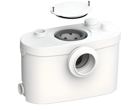 Moedor Silencioso Sanipro Xr Up 400w Para Sanita Chuveiro Lavatório E Bidé Sfa Srupstd