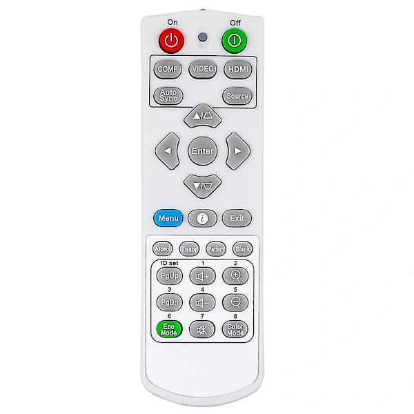 Controle Remoto Q, 3101 Para Projetor Pa503x Q, 3101 Pa502s Pjd51