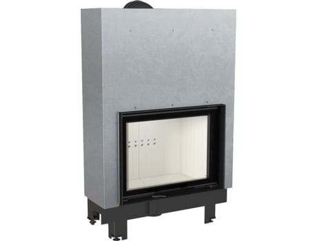 Inserção de Lareira Mba 17 Porta Guilhotina AZURA HOME DESIGN