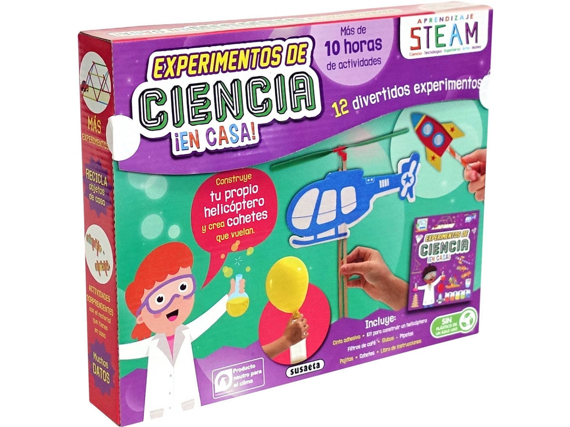Livro Experimentos Ciencia En Casa (Espanhol)