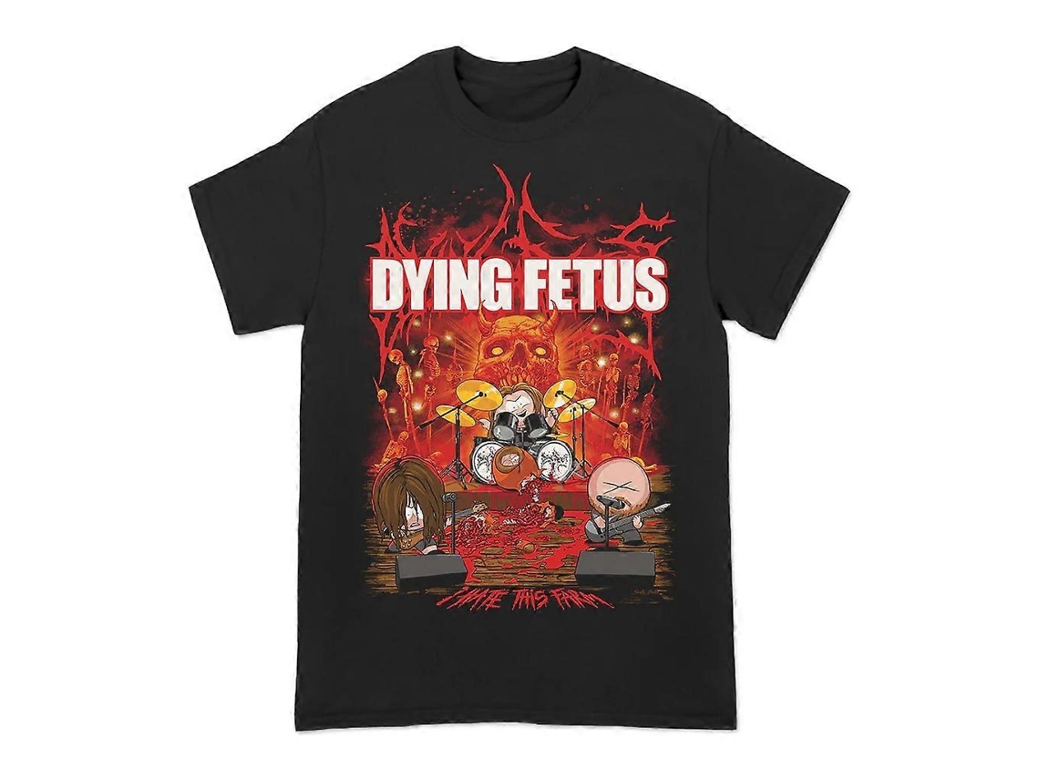 Dying Fetus I Hate This Farm Tee Shirt 2025 New Summer Unisex Unisex Best Sellers Sizexxl ROCKINSTONE
