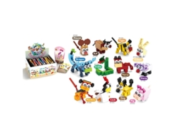 Conjunto De Blocos De Construção Com 12 Mini Animais, Figuras De Animais Stem Lurelia