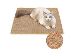 2026-tapete De Rasqueo Para Gatos De Sisal Natural 60x40 Cm, Antideslizante, Protege Alfombras Y Suelos
