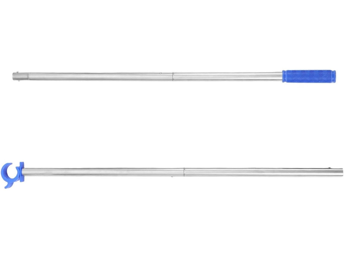 Abridor De Janela Extensível Merryhapy Com Haste Ajustável E Alça Antiderrapante, Haste Metálica Azul Ideal Para Quartos