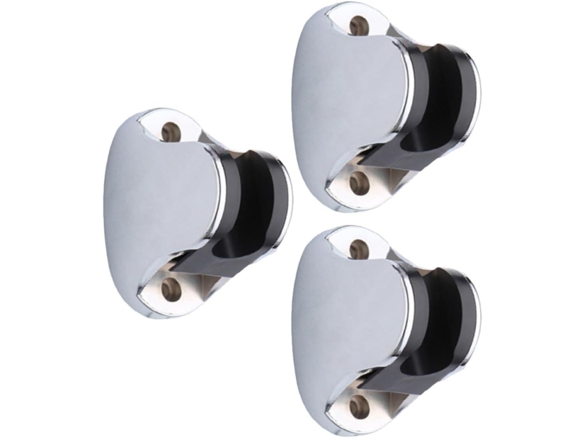 Suporte de parede ajustável para churrasqueira Mobestech, conjunto de 3 peças, para uso doméstico, em material ABS leve.