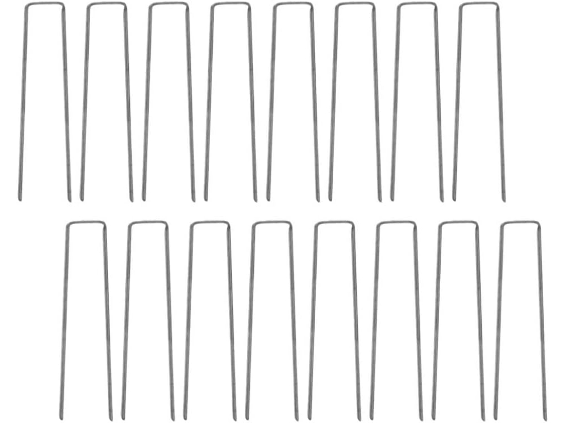 50 Peças De Estacas De Jardim Com Formato Especial Para Fixação Em Gramados E Trampolins.